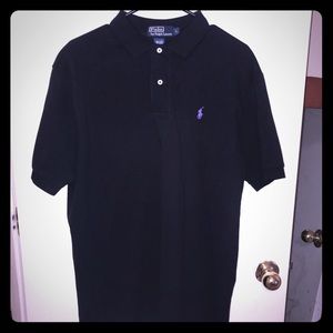 Polo men’s black polo